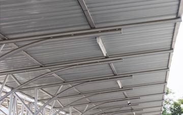 installing Lowdham metal roofing